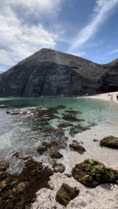 Playa de los Muertos Cabo de Gata desde el mar